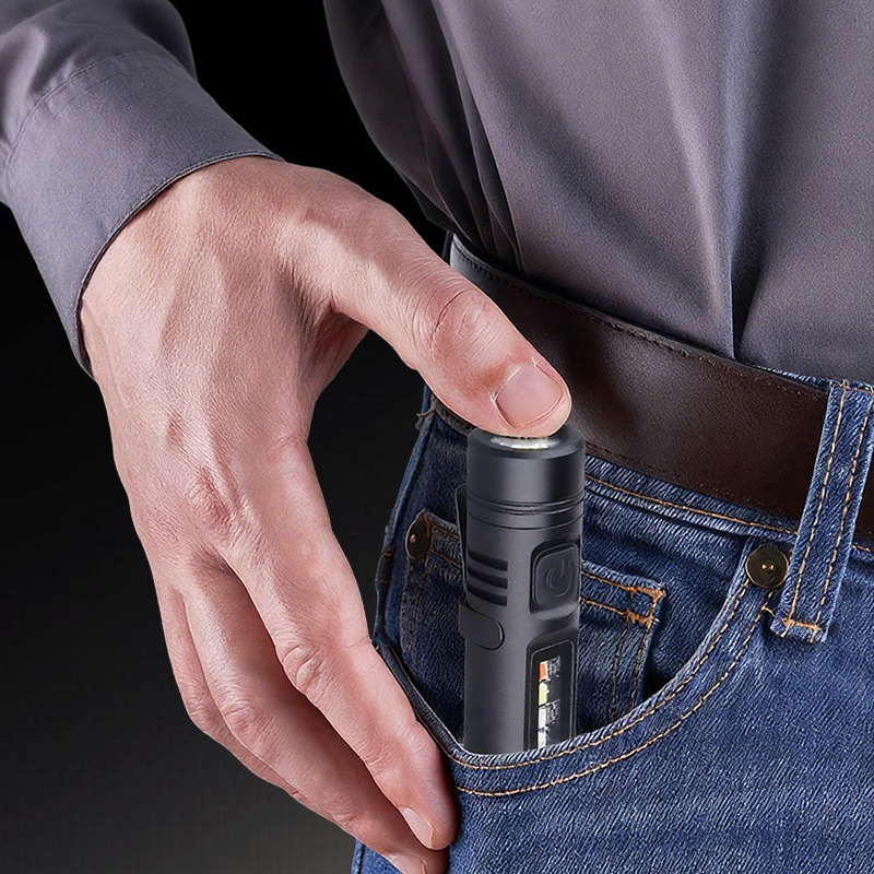 📢📢60 % de réduction 🔥Mini lampe torche multifonctionnelle en alliage d'aluminium