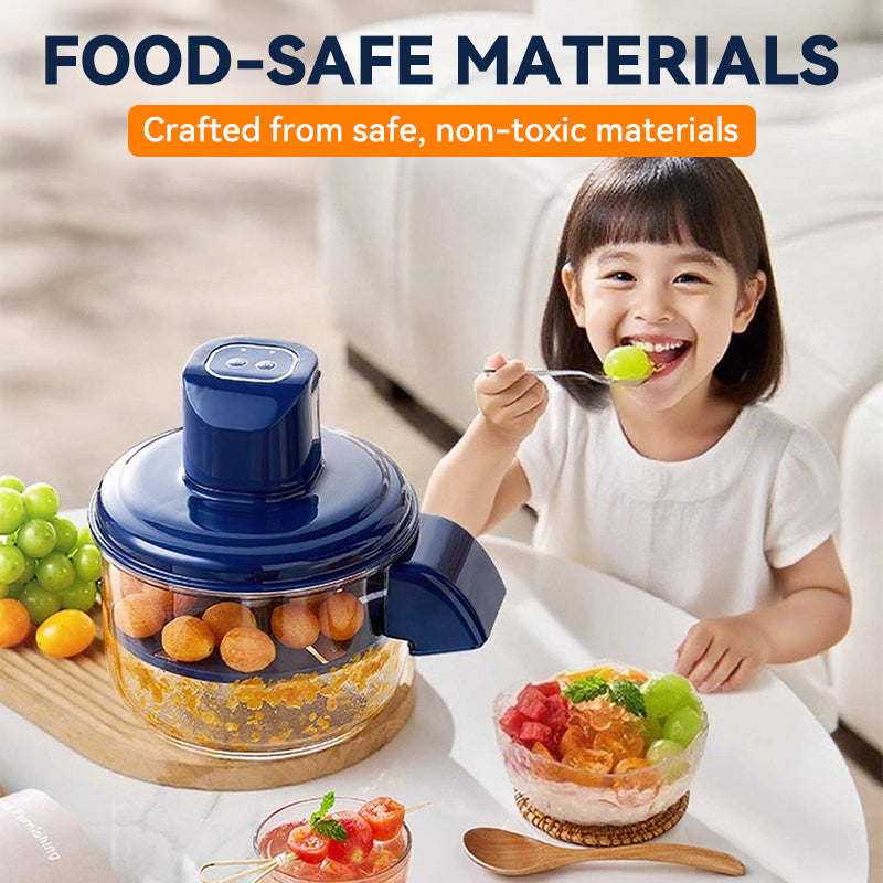 🎄✨60 % DE RÉDUCTION ! 🍇🧄 Éplucheur électrique transparent pour fruits et légumes – Rapide, facile et efficace. Parfait pour les tâches quotidiennes en cuisine !