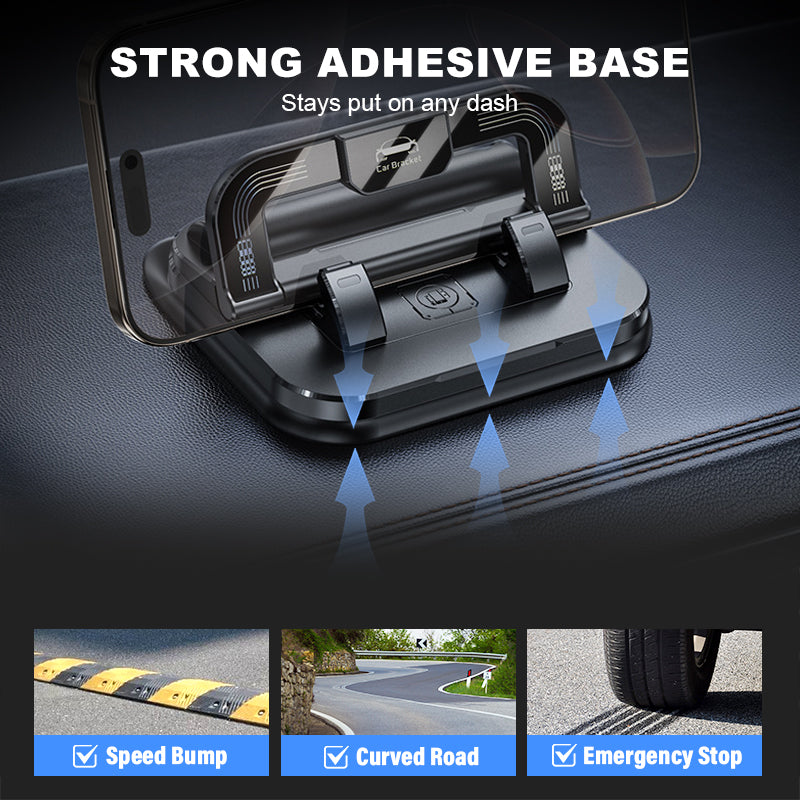 📱 60 % de réduction ! Support Téléphone 360° Pliable – Universel, Antidérapant & Stable Partout ✨🚗