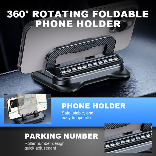 📱 60 % de réduction ! Support Téléphone 360° Pliable – Universel, Antidérapant & Stable Partout ✨🚗