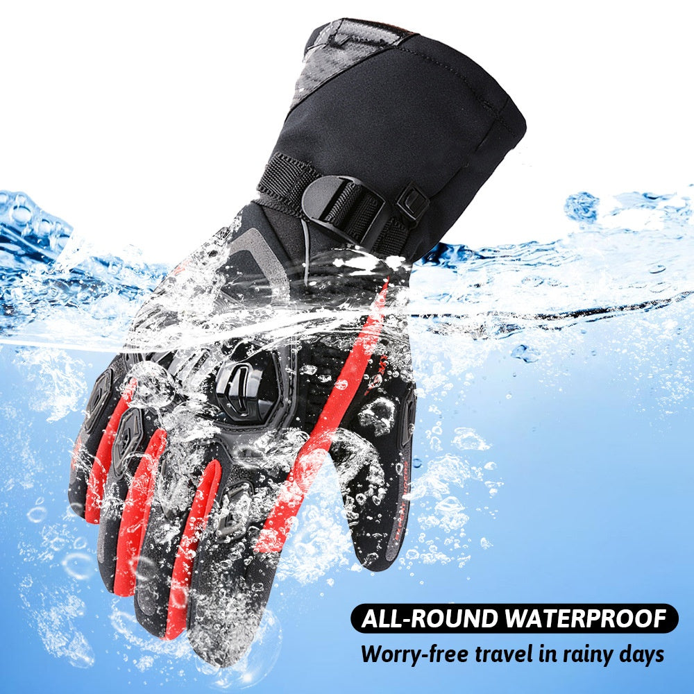❄️ MAINTENANT 60 % DE RÉDUCTION 🛵 Gants de moto chauds