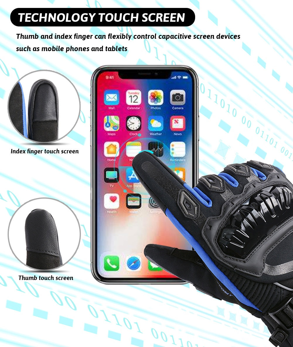 ❄️ MAINTENANT 60 % DE RÉDUCTION 🛵 Gants de moto chauds
