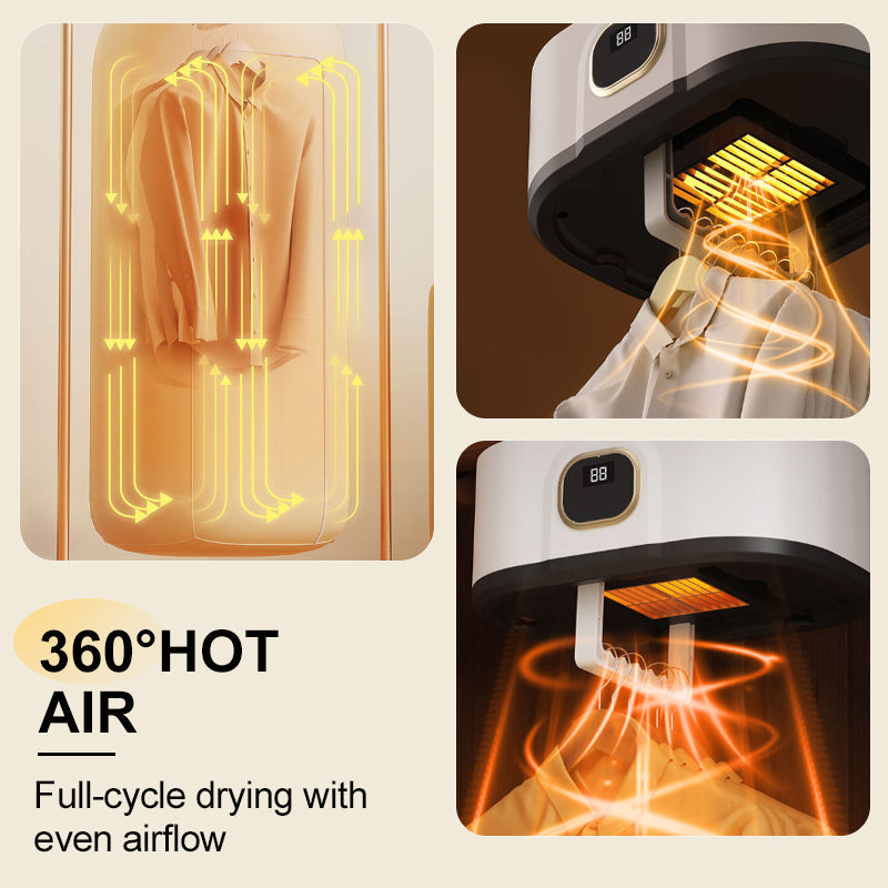 🔈🔈DERNIER JOUR DE VENTE 55 % DE RÉDUCTION🔥 Mini sèche-linge pliable portable