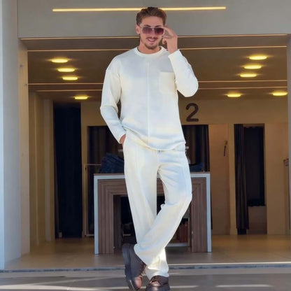 📢📢55% DE RÉDUCTION !!!✨Ensemble 2 pièces décontracté pour homme, extensible, pour l'automne