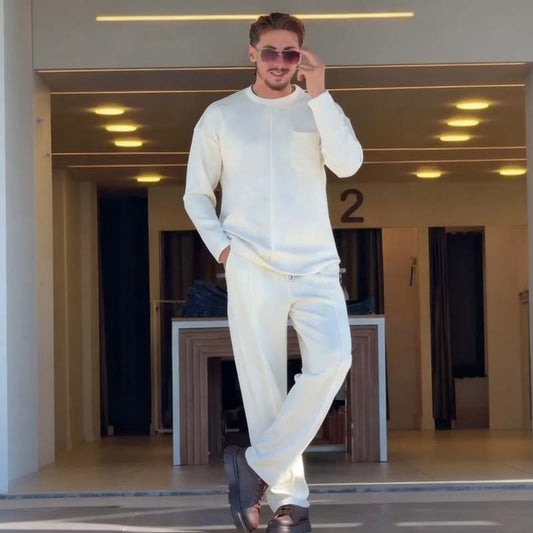 📢📢55% DE RÉDUCTION !!!✨Ensemble 2 pièces décontracté pour homme, extensible, pour l'automne