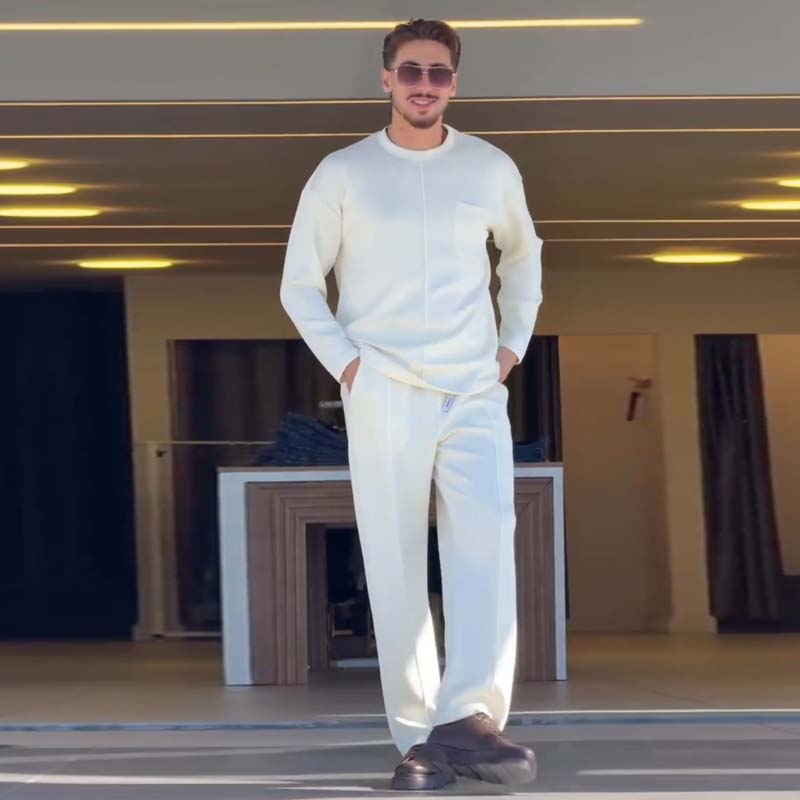 📢📢55% DE RÉDUCTION !!!✨Ensemble 2 pièces décontracté pour homme, extensible, pour l'automne