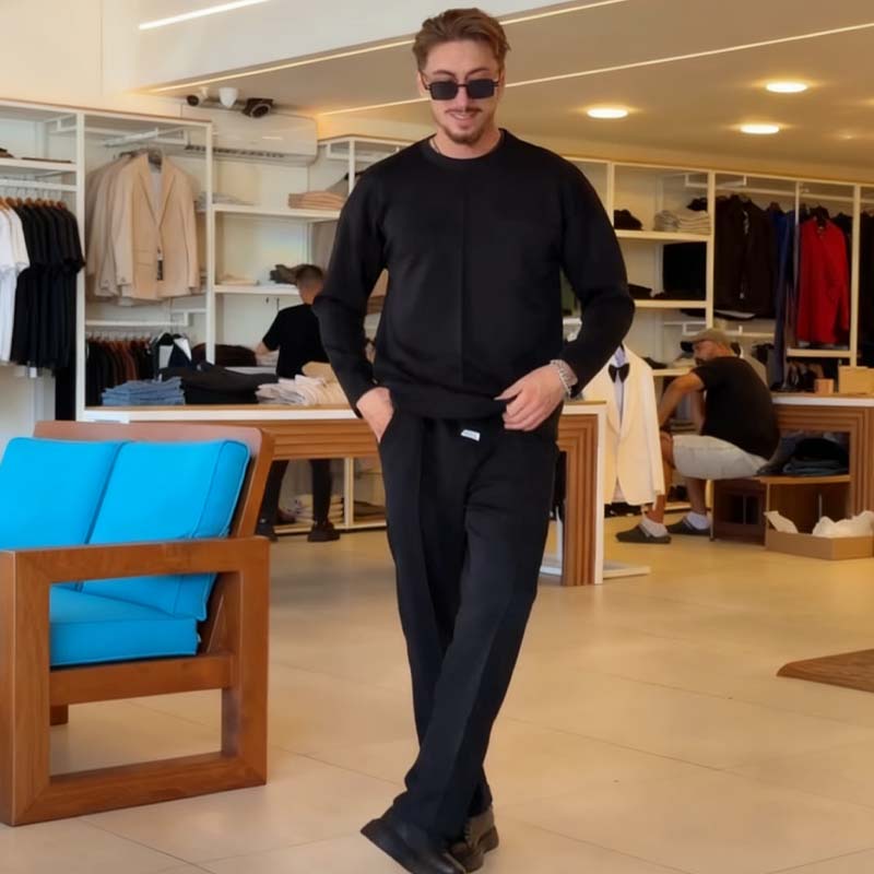 📢📢55% DE RÉDUCTION !!!✨Ensemble 2 pièces décontracté pour homme, extensible, pour l'automne