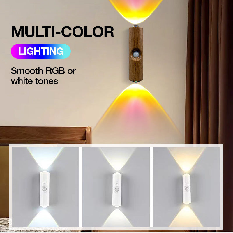 💡 50 % DE RÉDUCTION ! 🚶 Détecteur de mouvement intelligent magnétique avec éclairage RGB – Ambiance personnalisée ✨