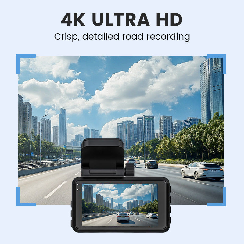 📢📢 60 % de réduction !!! ✨ Caméra embarquée 4K Ultra HD avec vision nocturne – Wi-Fi et enregistrement en boucle pour une surveillance continue 🚗🌙