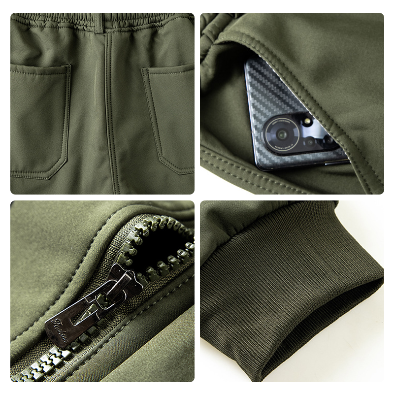 🔈🔈60 % de réduction🔥Ensemble veste et pantalon isolants et coupe-vent pour homme