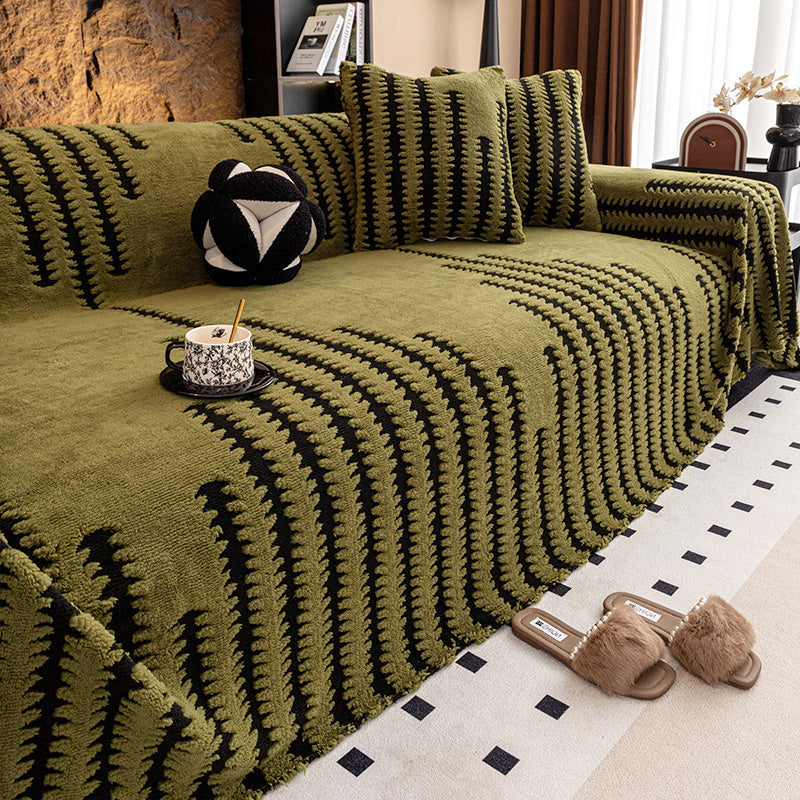 🐾☁️ Housse de canapé en peluche ultra douce – Confort nuage, protège des poils et griffes, le refuge parfait pour vos animaux et votre salon, sans sacrifier le style 🛋️❤️