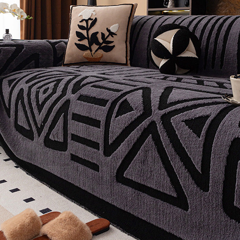 🐾☁️ Housse de canapé en peluche ultra douce – Confort nuage, protège des poils et griffes, le refuge parfait pour vos animaux et votre salon, sans sacrifier le style 🛋️❤️