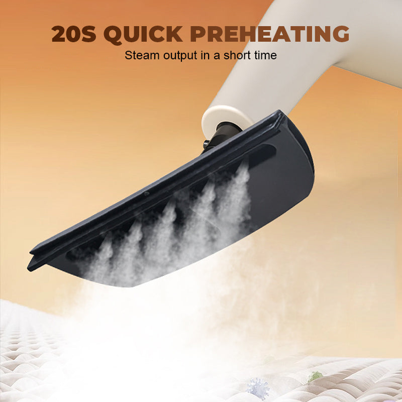 🔈🔈60% de réduction🔥Ensemble de nettoyeur à vapeur portable à haute température