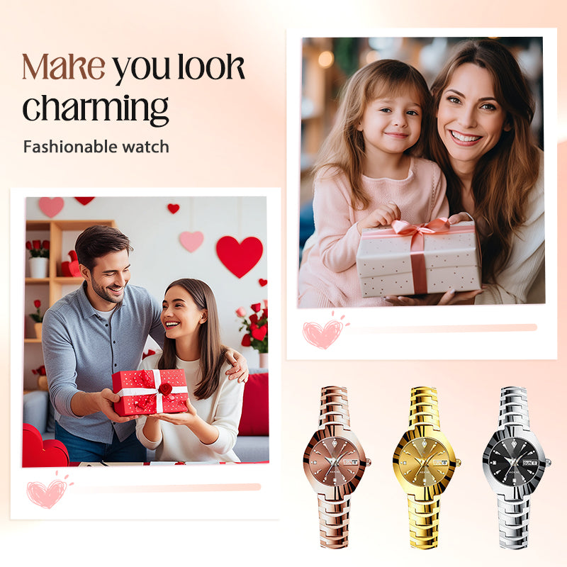 ⏰⌚Montre élégante et étanche pour femme - Le plus beau cadeau🎁