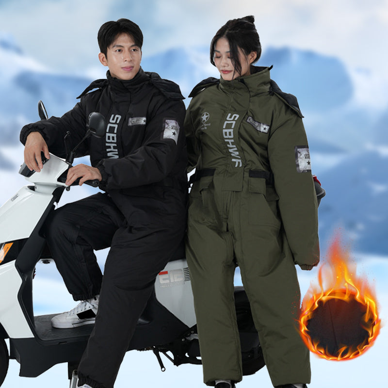 🔈🔈Soldes d'hiver – 60 % de réduction 🔥 Combinaison thermique intégrale d'hiver pour l'extérieur