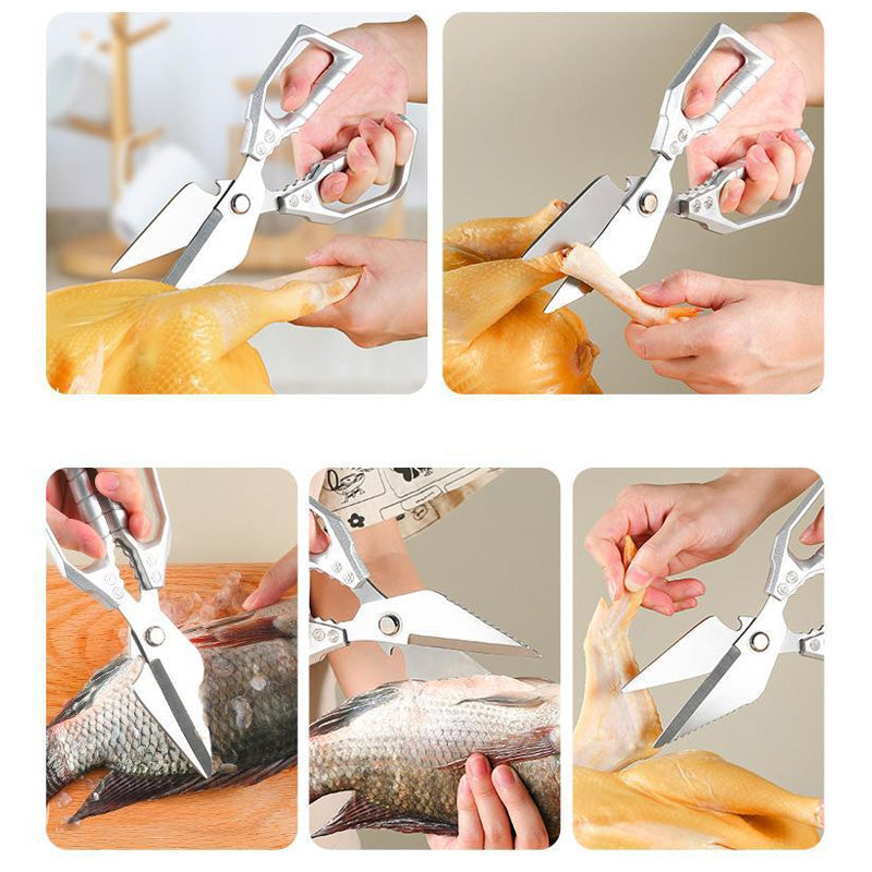 🔈🔈60 % DE RÉDUCTION✂️ Les seuls ciseaux de cuisine dont vous aurez besoin – Coupent le poulet, les herbes, les wraps et les noix