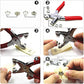 🧵 50 % DE RÉDUCTION ! 🔘 Kit de pose de boutons à faire soi-même – Kit complet, facile à utiliser et pour renforcer vos vêtements ✂️