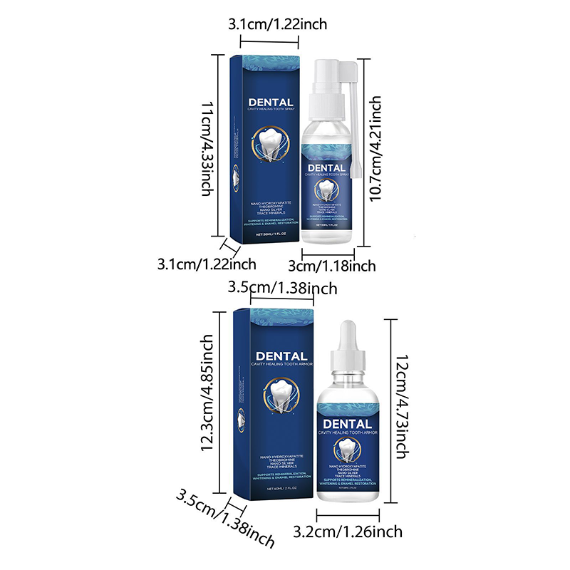 🔥🛡️Offre spéciale dernière journée - 60 % DE RÉDUCTION🦷Gouttes Hydroxyapatite Tooth Armor sans fluor pour réparer l'émail, blanchir les dents et rafraîchir l'haleine