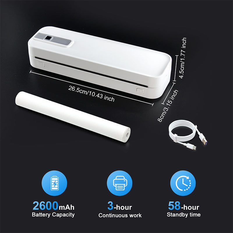 🔈🔈 60 % de réduction ! 🔥 Imprimante thermique Bluetooth portable – Imprimez partout ! 🚀 Livraison gratuite !