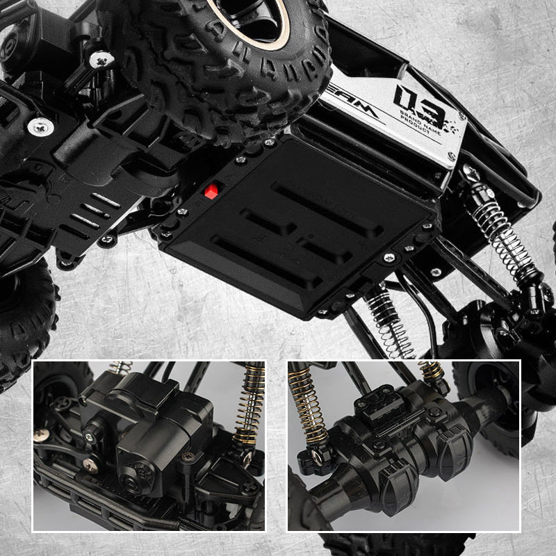 🔈🔈60% de réduction🔥Alliage pour enfants qui grimpe sur une voiture RC à quatre roues motrice