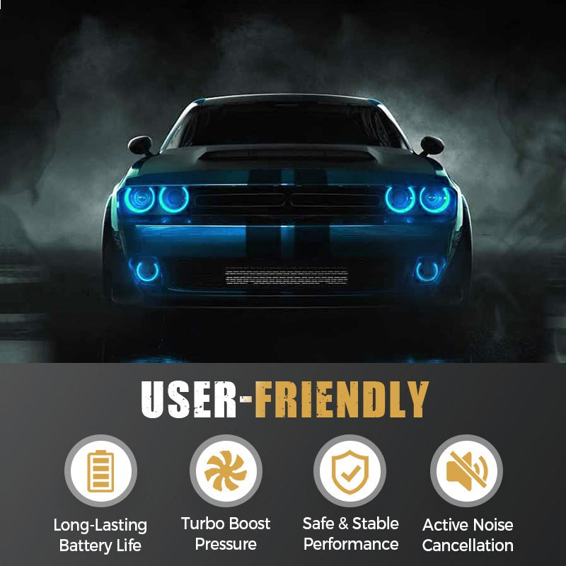 Pompe à air sans fil pour voiture