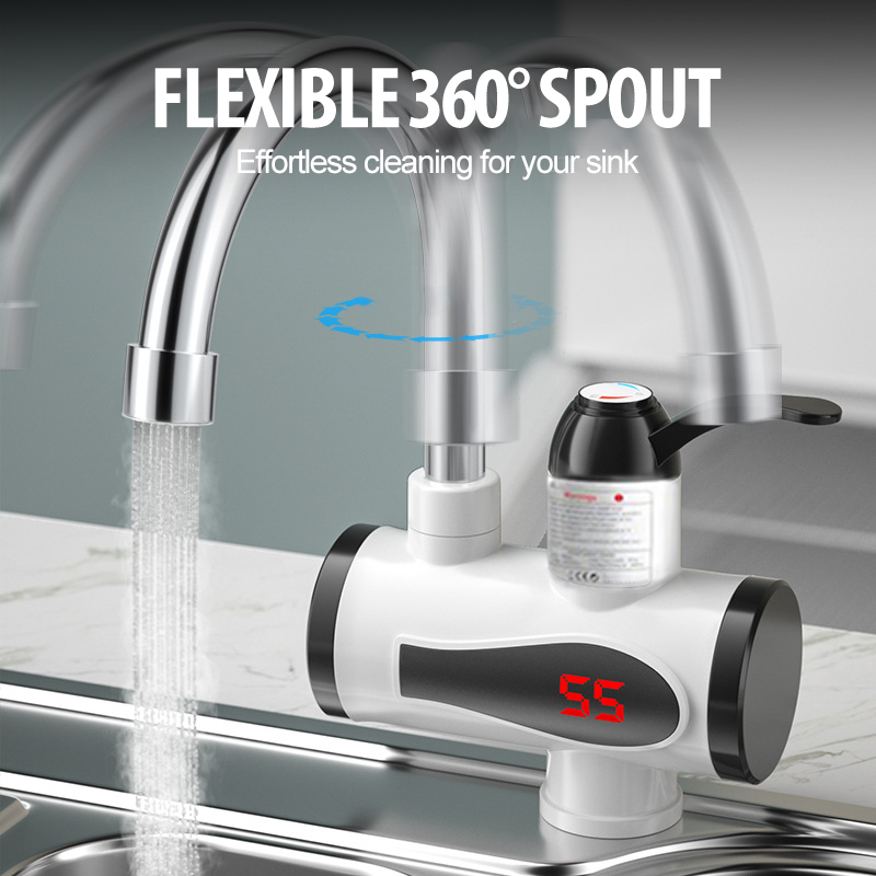 🔈🔈60% DE RÉDUCTION💧Robinet d'eau chaude instantanée électrique sûr et pratique🔥