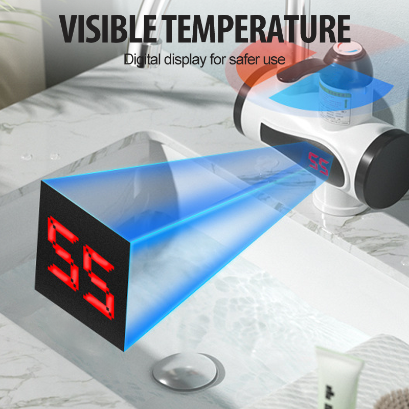 🔈🔈60% DE RÉDUCTION💧Robinet d'eau chaude instantanée électrique sûr et pratique🔥