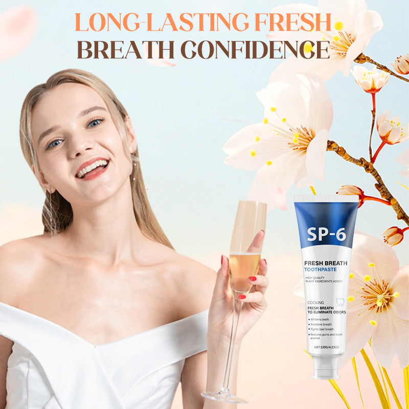 🔈🔈60 % DE RÉDUCTION🎁120 g Dentifrice fraîcheur buccale et blanchissant