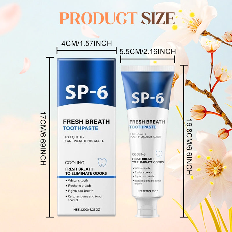 🔈🔈60 % DE RÉDUCTION🎁120 g Dentifrice fraîcheur buccale et blanchissant