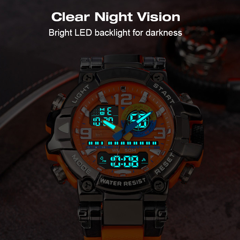 🔈🔈REMISE LIMITÉE DE 60 %🔥Montre LED numérique multifonctionnelle et étanche