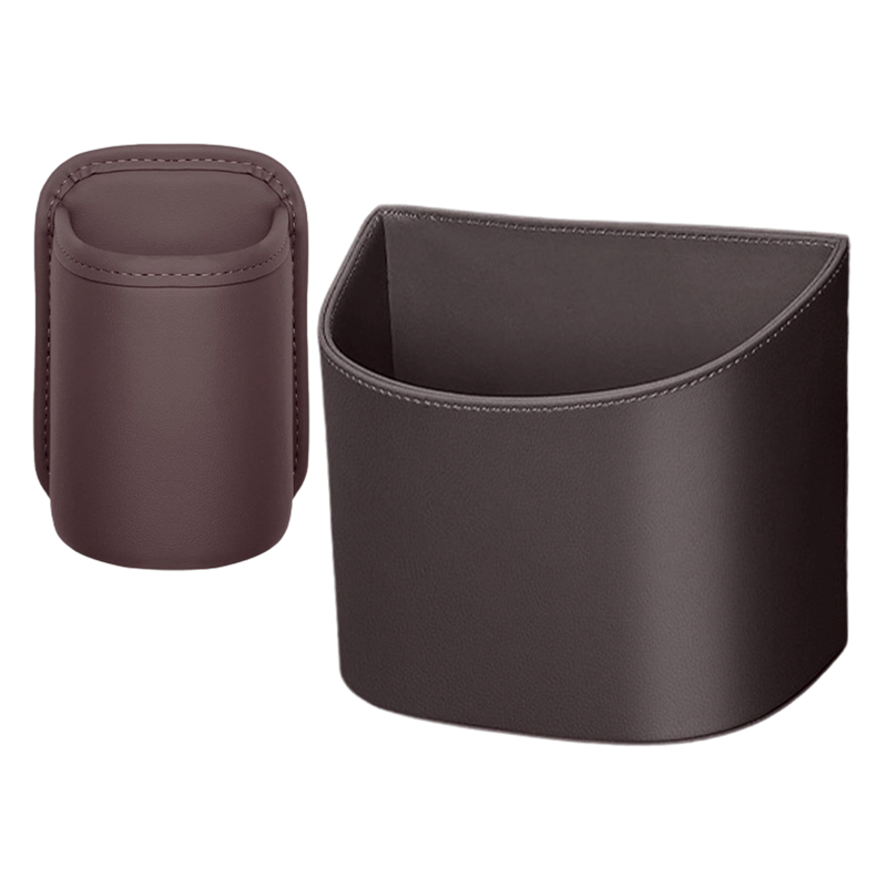 🚗☕ Porte-gobelet universel en cuir PU – Fixation stable, rangement pratique, ajoutez un espace élégant et fonctionnel à votre voiture, pour boire et rouler sans désordre 🧃✨