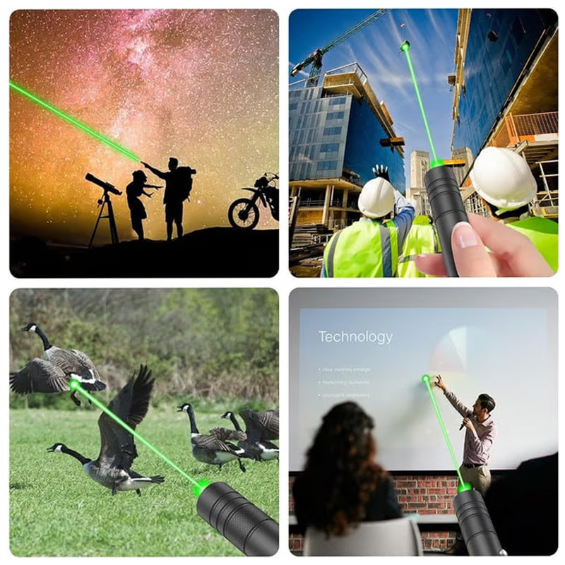 🔈🔈 60 % de réduction 🔥 Lampe torche laser haute puissance rechargeable par USB