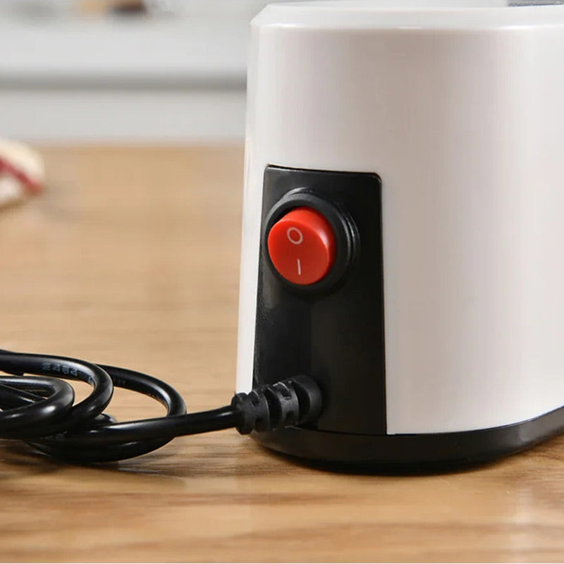 🔪 60 % DE RÉDUCTION MAINTENANT ! ⚙️ Affûteur de couteaux électrique professionnel – Affûtage rapide et précis, multi-angles pour couteaux de cuisine et d'extérieur ✨📦