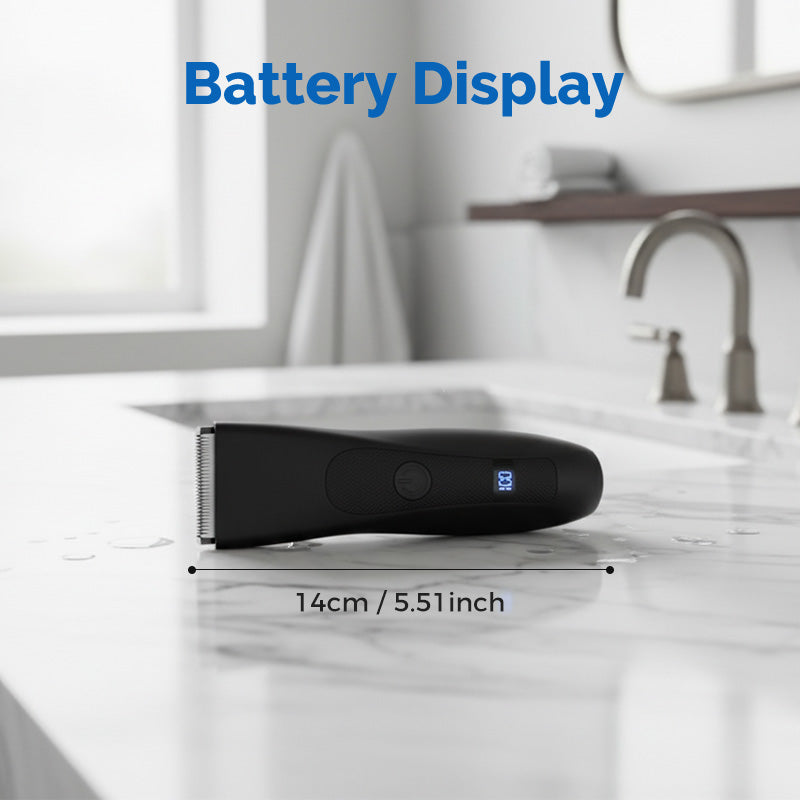 📢📢60 % DE RÉDUCTION !!🔥🔥Plus de 35 000 exemplaires vendus !!✂️Tondeuse corporelle numérique pour hommes avec affichage numérique✨