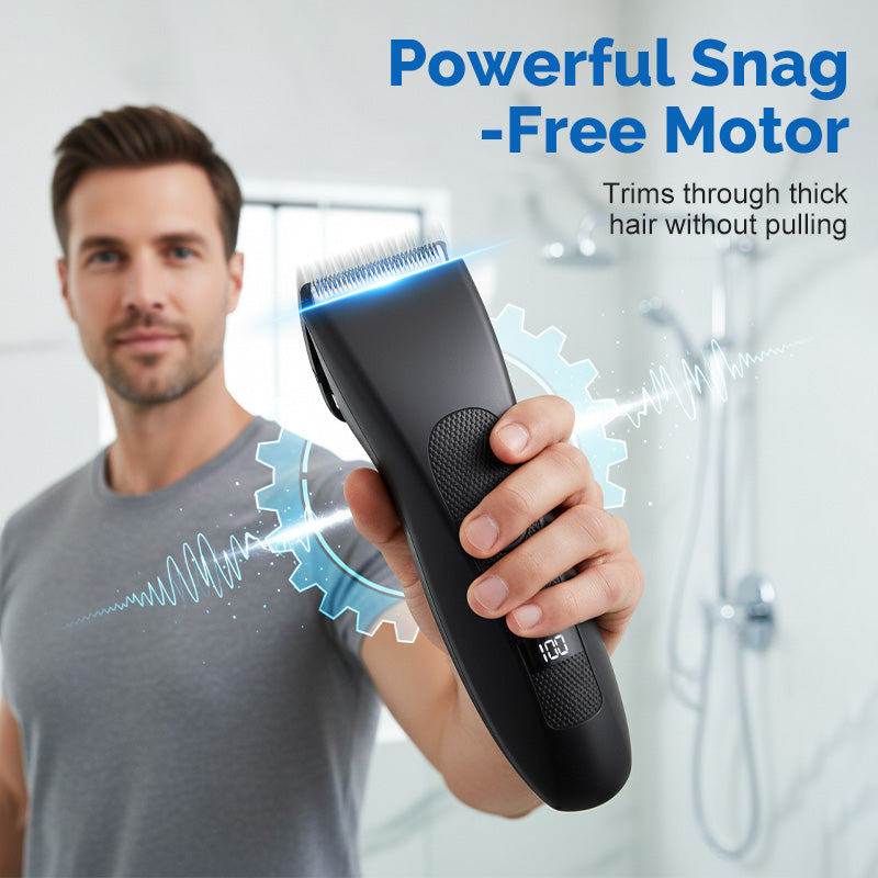 📢📢60 % DE RÉDUCTION !!🔥🔥Plus de 35 000 exemplaires vendus !!✂️Tondeuse corporelle numérique pour hommes avec affichage numérique✨