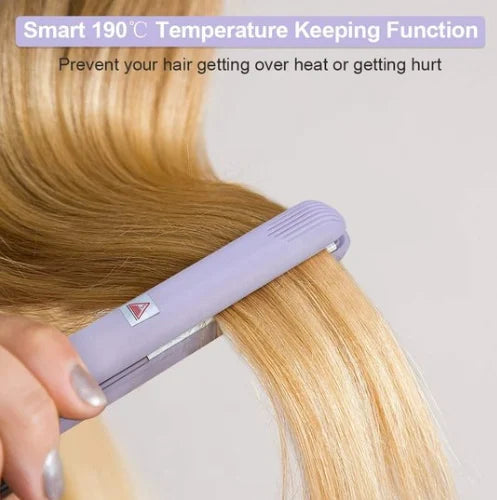 💇Fer à boucler professionnel 2 en 1 en céramique – Chauffe rapide en 30 secondes, contrôle intelligent de la température pour des cheveux sains