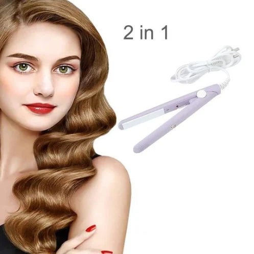 💇Fer à boucler professionnel 2 en 1 en céramique – Chauffe rapide en 30 secondes, contrôle intelligent de la température pour des cheveux sains