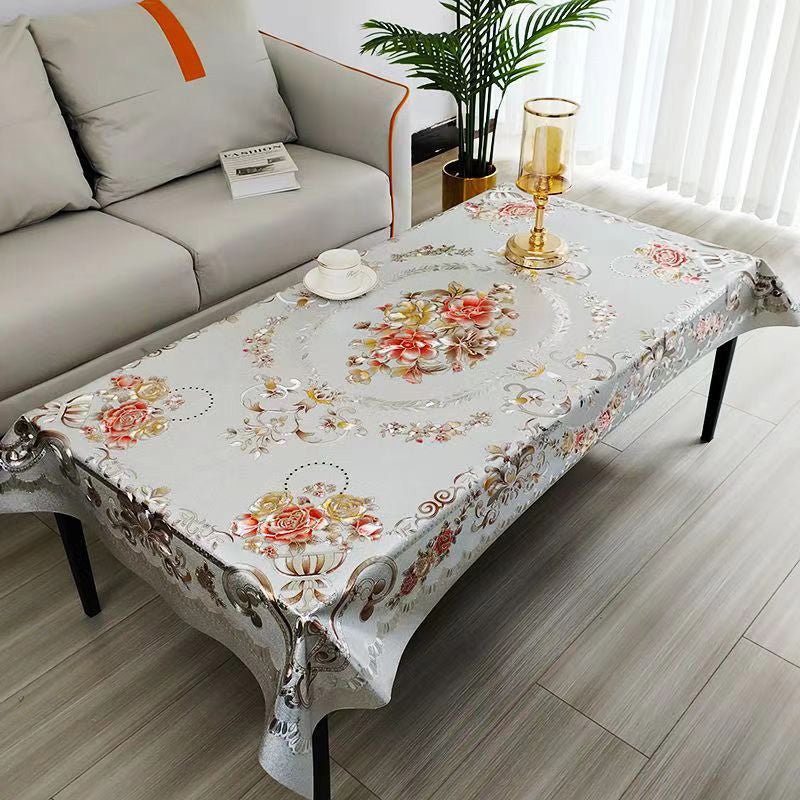 📢📢60 % DE RÉDUCTION !!⏰Nappe multifonctionnelle imperméable et oléofuge à motif floral