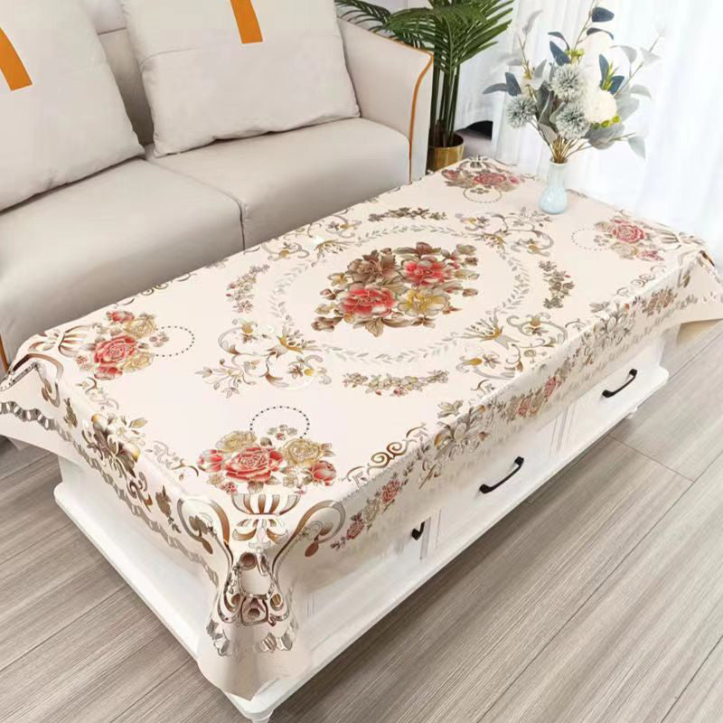 📢📢60 % DE RÉDUCTION !!⏰Nappe multifonctionnelle imperméable et oléofuge à motif floral