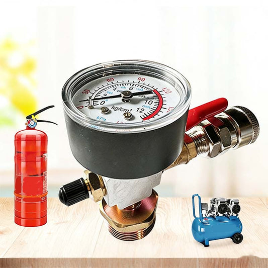 🔥60 % DE RÉDUCTION🔥Adaptateur de valve pour réservoir de gaz📊Contrôle précis de la pression 🛡️Sûr et antidéflagrant ⚡Connexion rapide