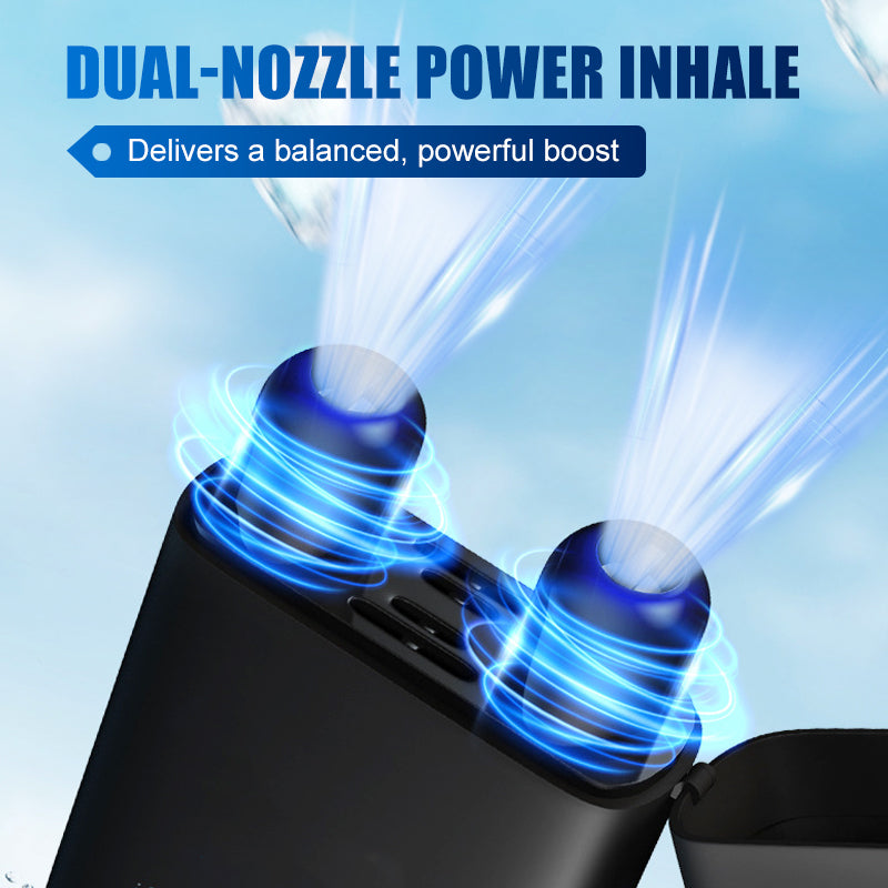 Inhalateur nasal double stick d'aromathérapie ❄️ Réveillez-vous instantanément en une profonde inspiration, optimisez votre concentration 🚀 et éliminez la somnolence en quelques secondes