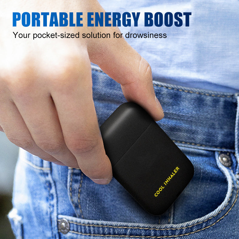 Inhalateur nasal double stick d'aromathérapie ❄️ Réveillez-vous instantanément en une profonde inspiration, optimisez votre concentration 🚀 et éliminez la somnolence en quelques secondes