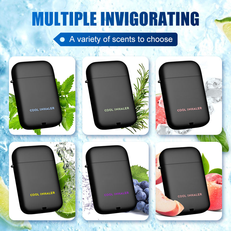 Inhalateur nasal double stick d'aromathérapie ❄️ Réveillez-vous instantanément en une profonde inspiration, optimisez votre concentration 🚀 et éliminez la somnolence en quelques secondes