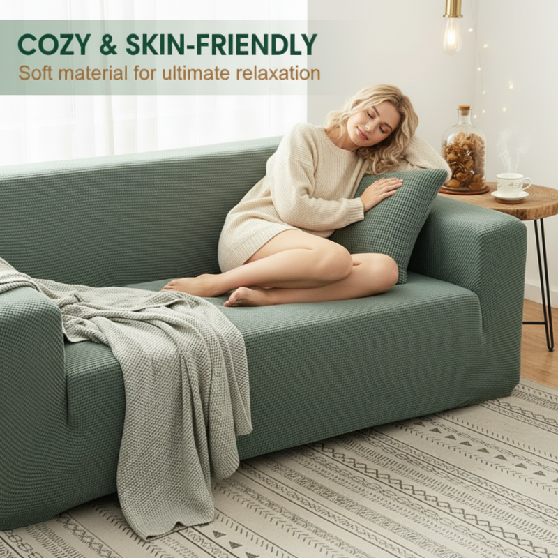 🔈🔈NOUVEAUTÉS 2026 - 60 % DE RÉDUCTION🛋️Housse de canapé extensible en maille jacquard