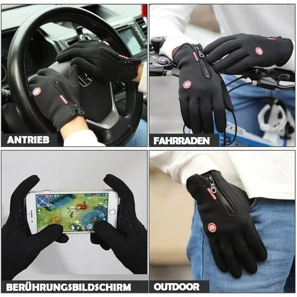 ❄️DERNIER JOUR 60% DE RÉDUCTION❤️Gants thermiques imperméables et coupe-vent ultimes