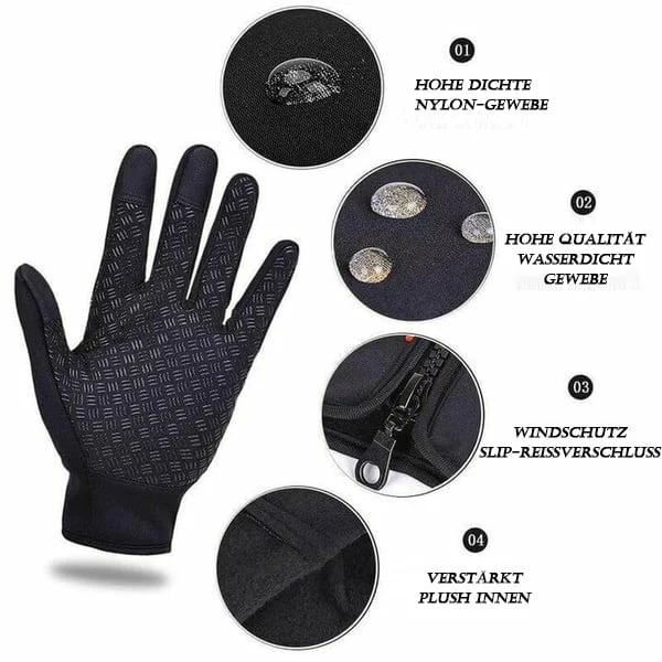 ❄️DERNIER JOUR 60% DE RÉDUCTION❤️Gants thermiques imperméables et coupe-vent ultimes