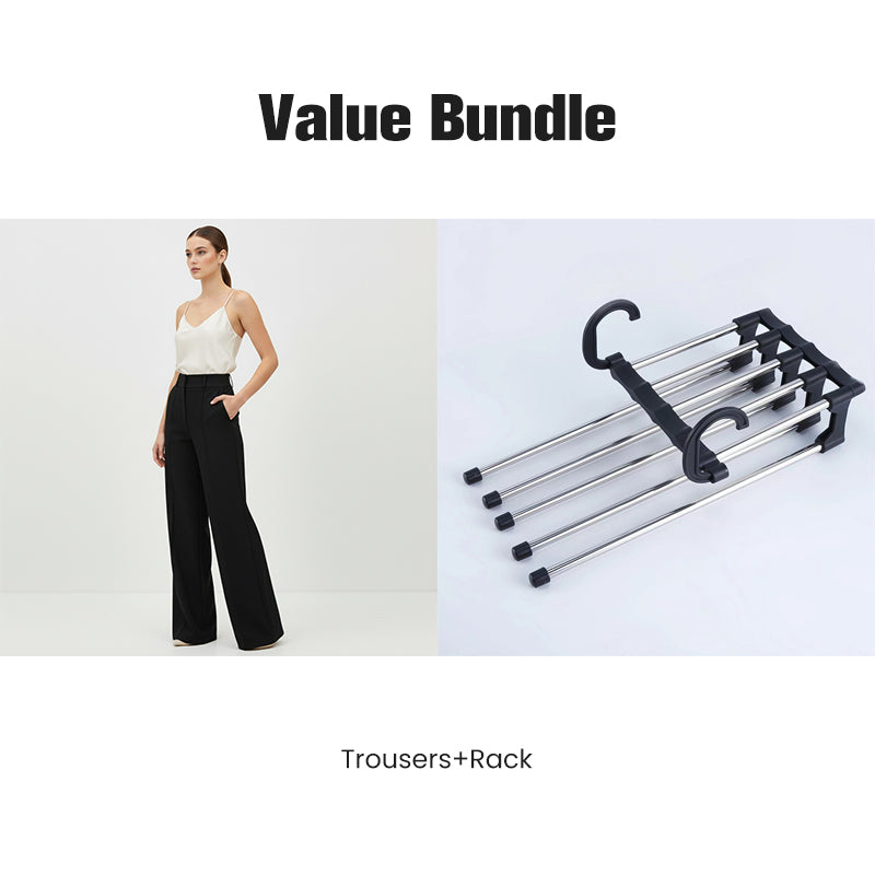 🌟👖DERNIER JOUR - OFFRE SPÉCIALE -60% ✨️ Pantalon femme élégant taille haute