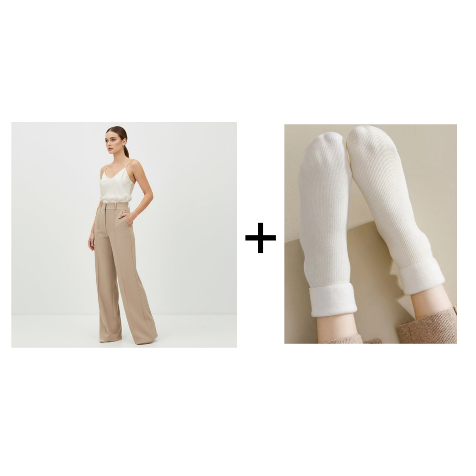🌟👖DERNIER JOUR - OFFRE SPÉCIALE -60% ✨️ Pantalon femme élégant taille haute