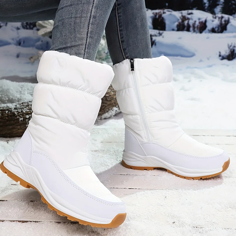 🎁60 % DE RÉDUCTION❄️💖Bottes de neige extra chaudes doublées de fausse fourrure pour femmes