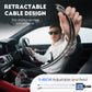 🔋 50% DE RÉDUCTION! 🚗 Chargeur de Voiture Ultra-Rapide avec Câbles Rétractables & Ambiance Lumineuse Étoilée – Charge Rapide, Design Pratique & Parfait Pour Les Déplacements Quotidiens 🌟